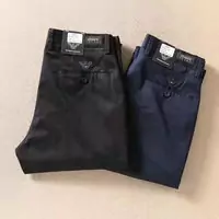armani jeans j10 skinny fit stretch casual pants simple elastic force black
